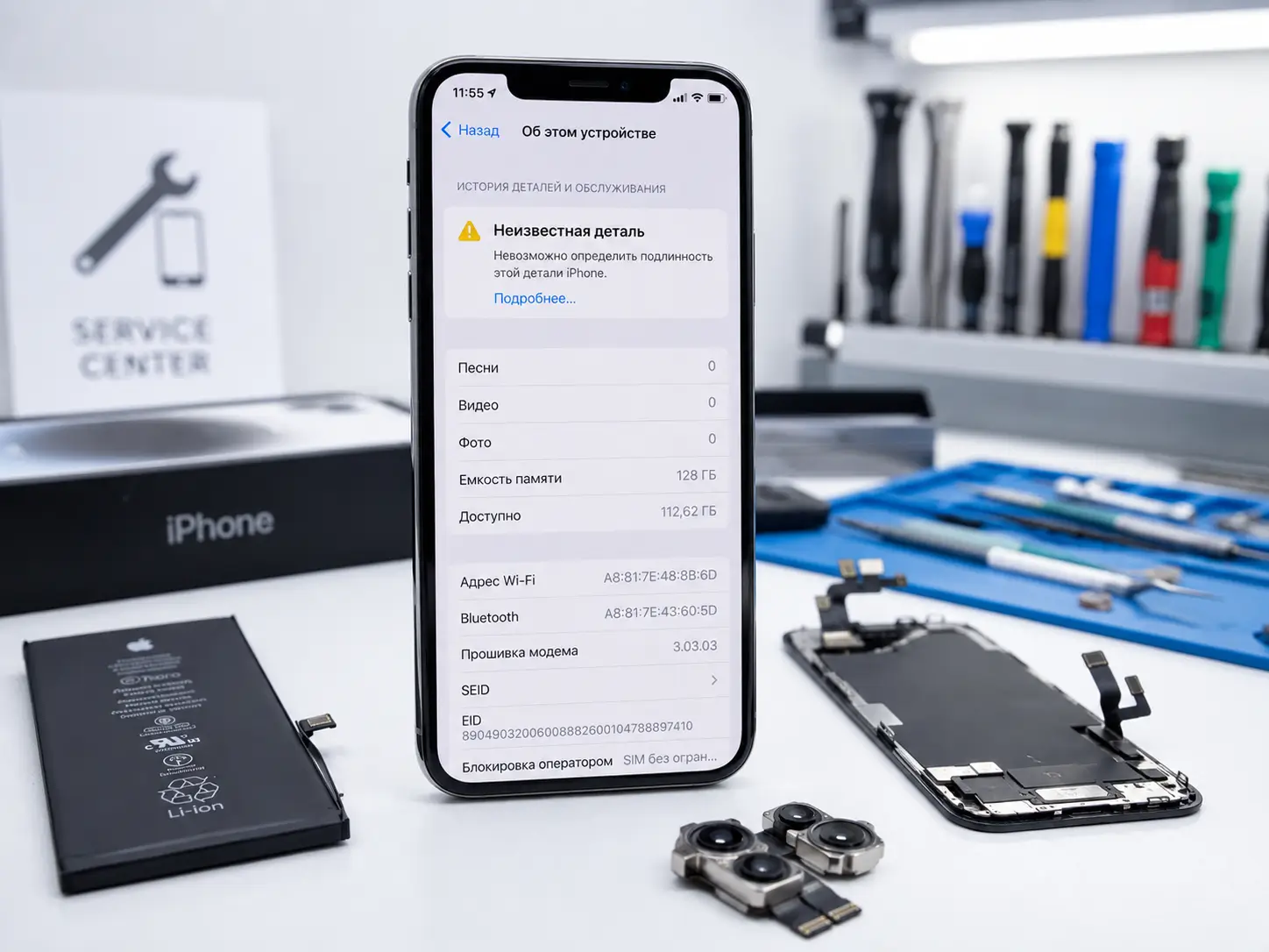 Ошибка «Неизвестная деталь» на iPhone: причины появления и способы решения 2