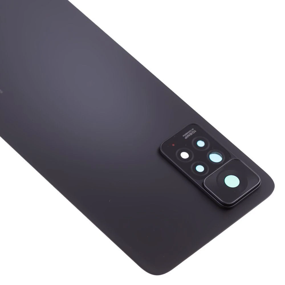 Задняя крышка для Xiaomi Redmi Note 11 Pro 4G (2201116TG) (черный) (в сборе со стеклом камеры) (ORIG100)  фото №3