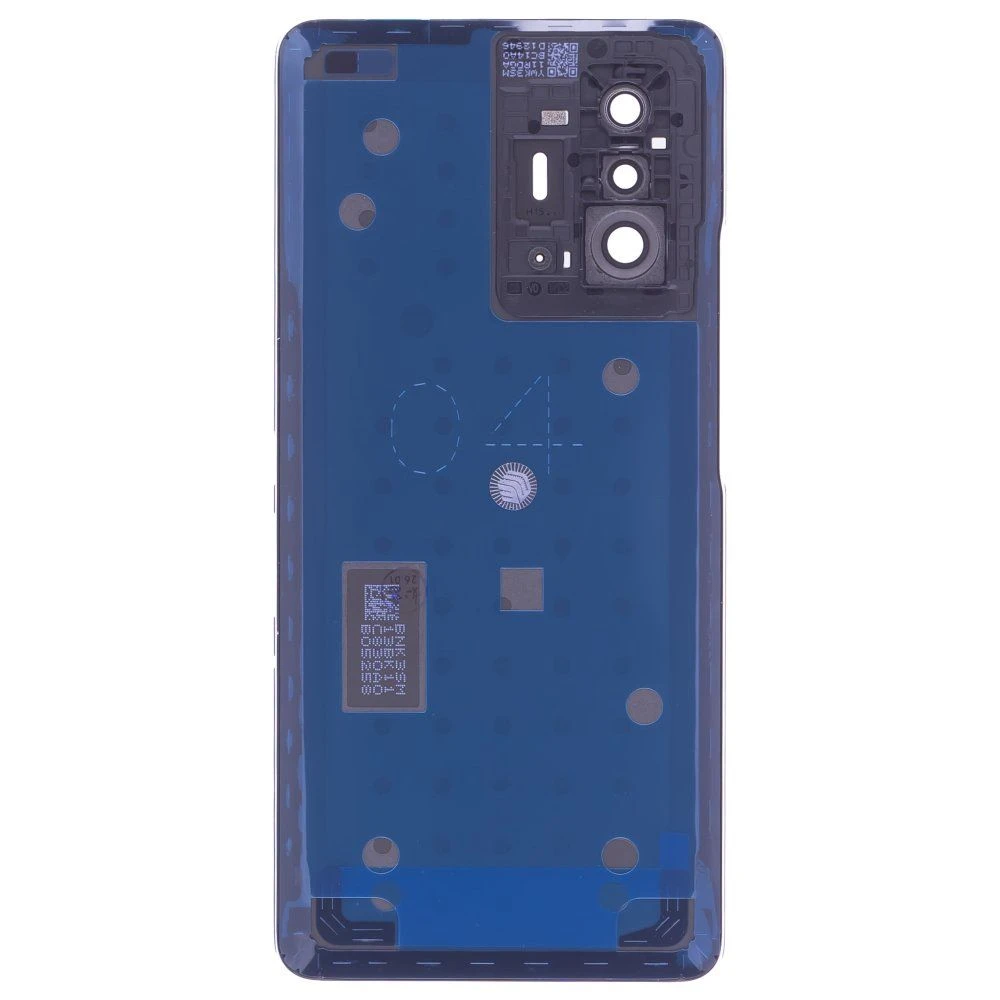 Задняя крышка для Xiaomi 11T Pro (2107113SG) (черный) (в сборе со стеклом камеры) (ORIG100)  фото №2