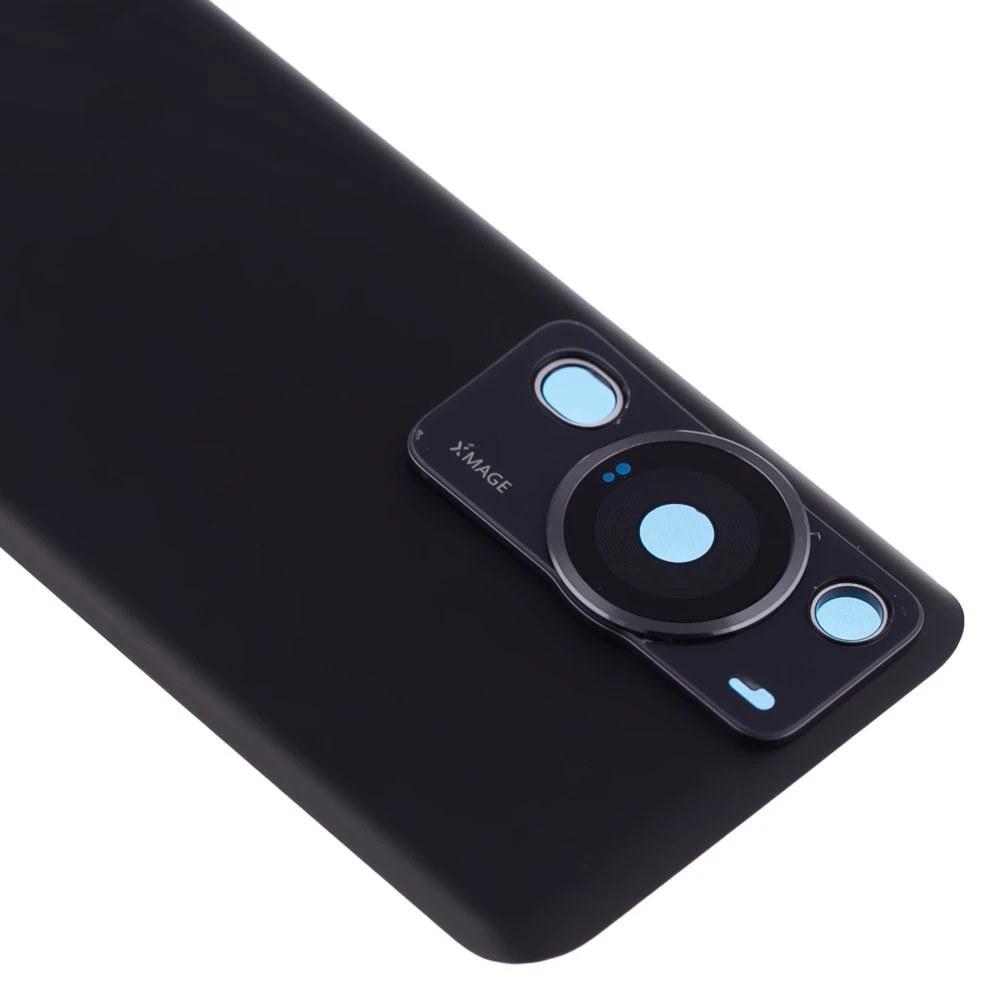 Задняя крышка для Huawei P60 Pro (MNA-LX9) (черный) (в сборе со стеклом камеры) фото №3