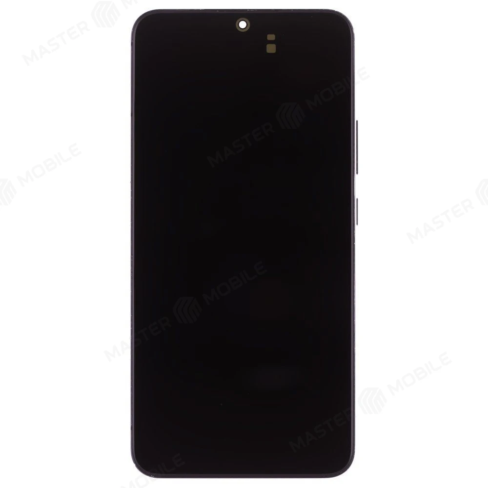 Дисплей для Samsung S906 Galaxy S22+ + тачскрин (черный) (в рамке) (ORIG100) (возможен дефект ЛКП) фото №1