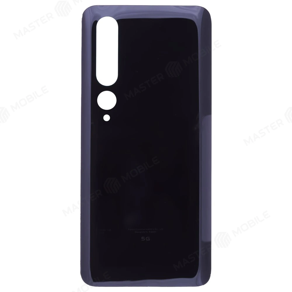 Задняя крышка для Xiaomi Mi 10 5G (M2001J2G) / Mi 10 Pro (M2001J1G) (черный)