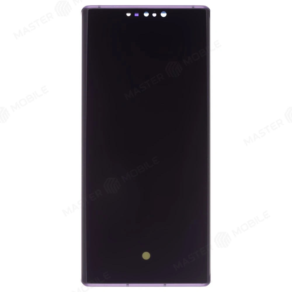Дисплей для Huawei Mate 30 Pro (LIO-L09) + тачскрин (фиолетовый) (в рамке) (ORIG100) (SP)