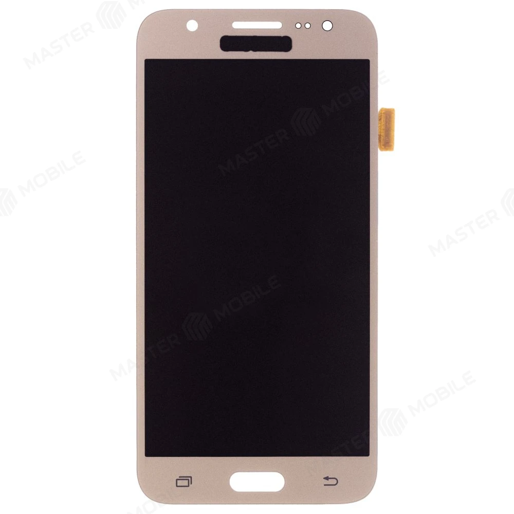 Дисплей для Samsung J500 Galaxy J5 + тачскрин (золотистый) (OLED)