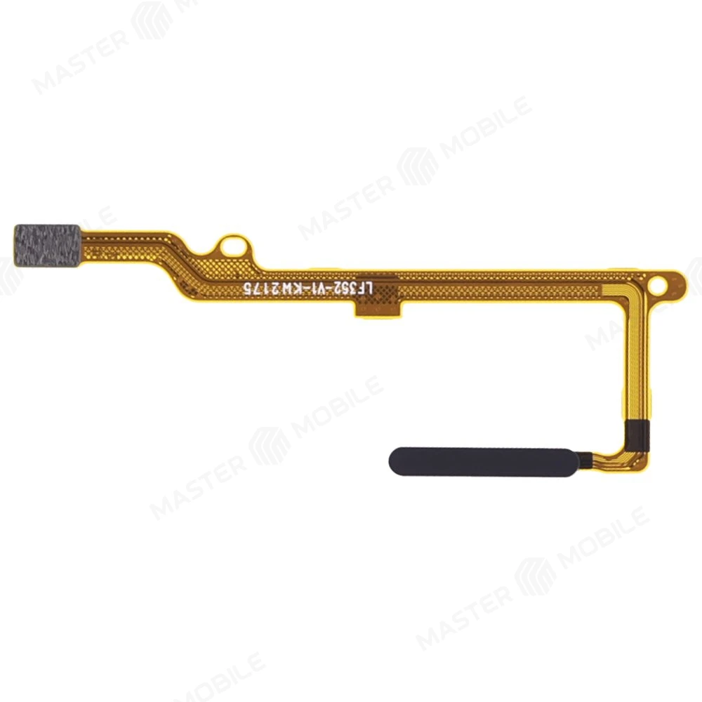 Шлейф для Huawei Honor X9 (ANY-LX1) с комп. + сканер отпечатка пальца (кнопка включения) (черный)  фото №1