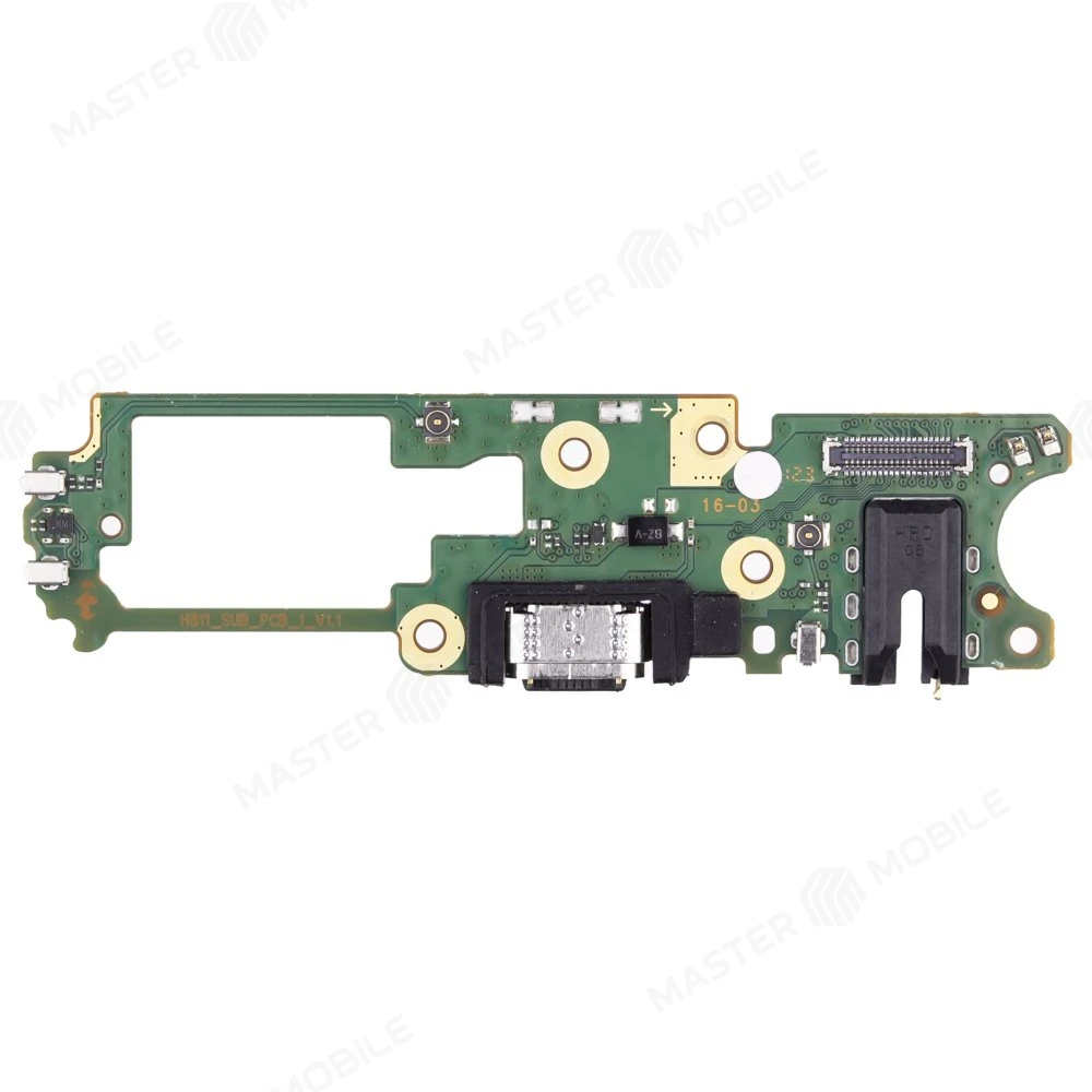 Нижняя плата для Tecno Camon 18 Premier (CH9N) с комп. + разъем зарядки + микрофон (ORIG100)  фото №1