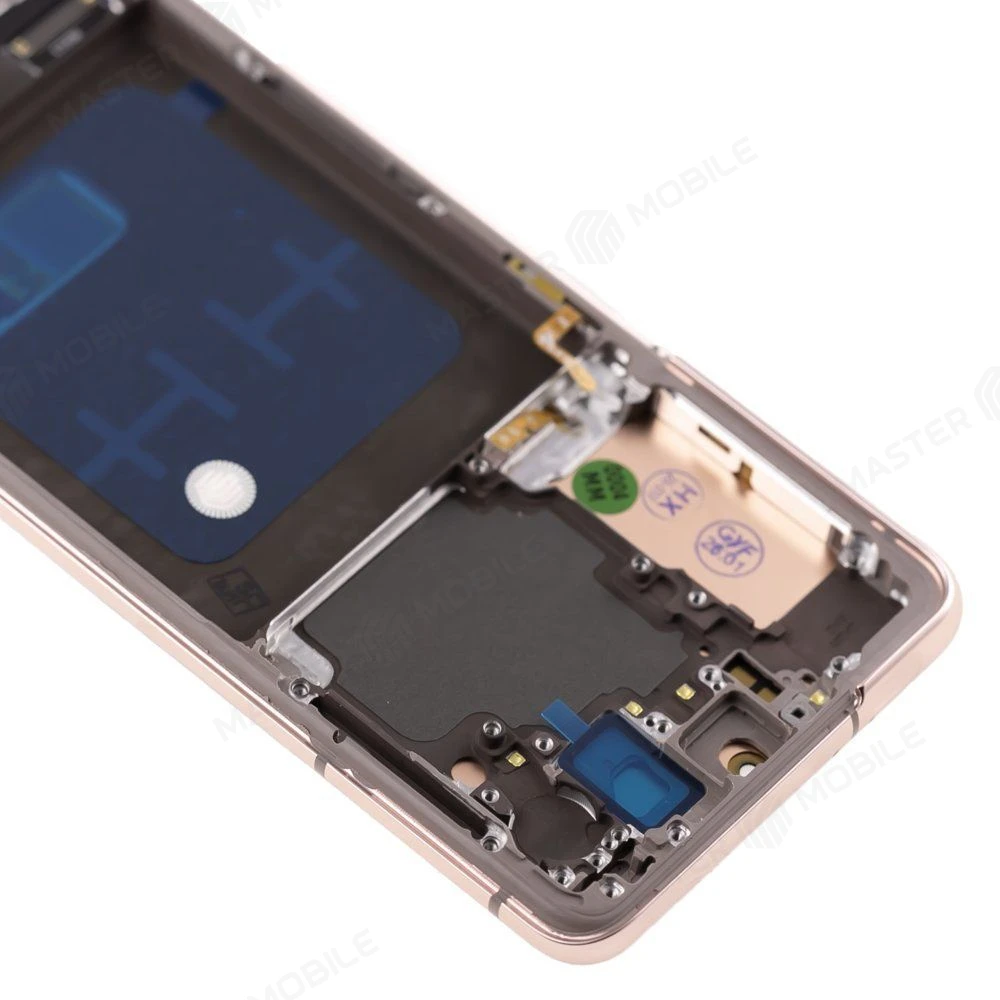 Дисплей для Samsung G991 Galaxy S21 + тачскрин (розовый) (в рамке) (OLED) (Full Size) фото №3