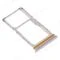 Держатель сим-карты для Xiaomi Poco M6 4G (2404АРC5FG) (серебристый)  фото №3