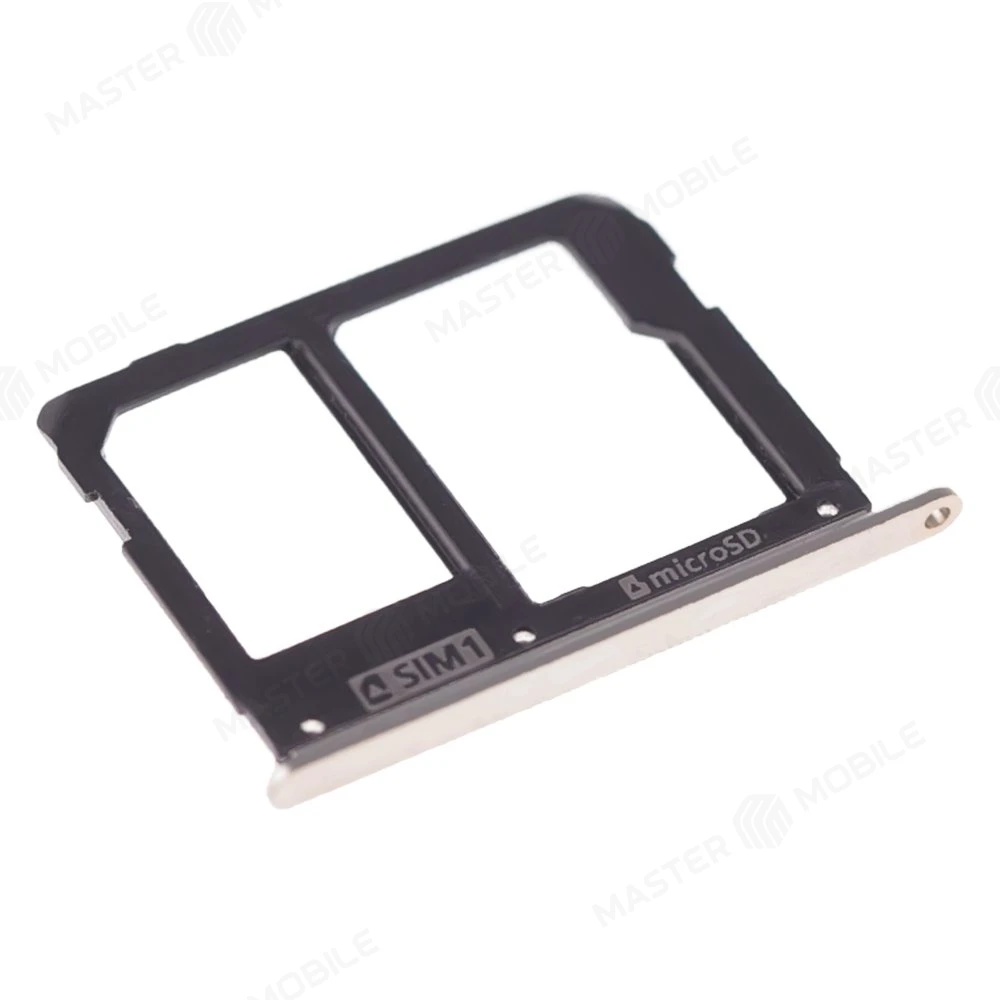 Держатель сим-карты для Samsung A310 Galaxy A3 (2016) / A510 Galaxy A5 (2016) / A710 Galaxy A7 (2016) (золотистый) фото №3