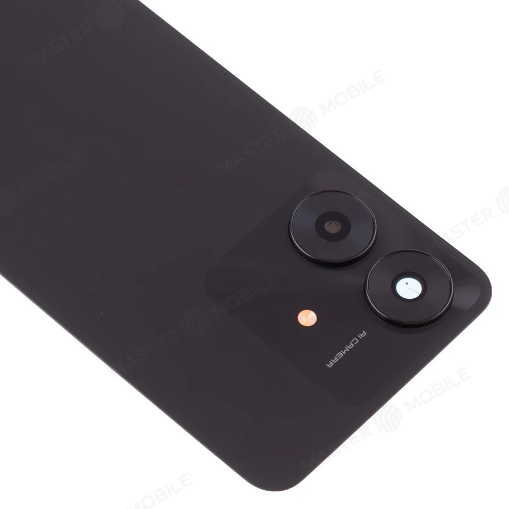 Задняя крышка для Realme Note 60x (RMX3938) (черный) (в сборе со стеклом камеры) фото №3