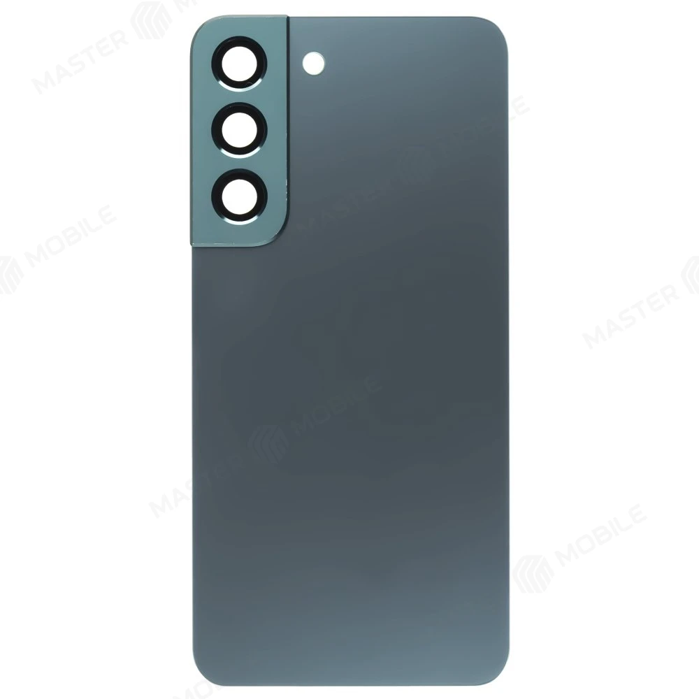 Задняя крышка для Samsung S901 Galaxy S22 (зеленый) (в сборе со стеклом камеры) фото №1