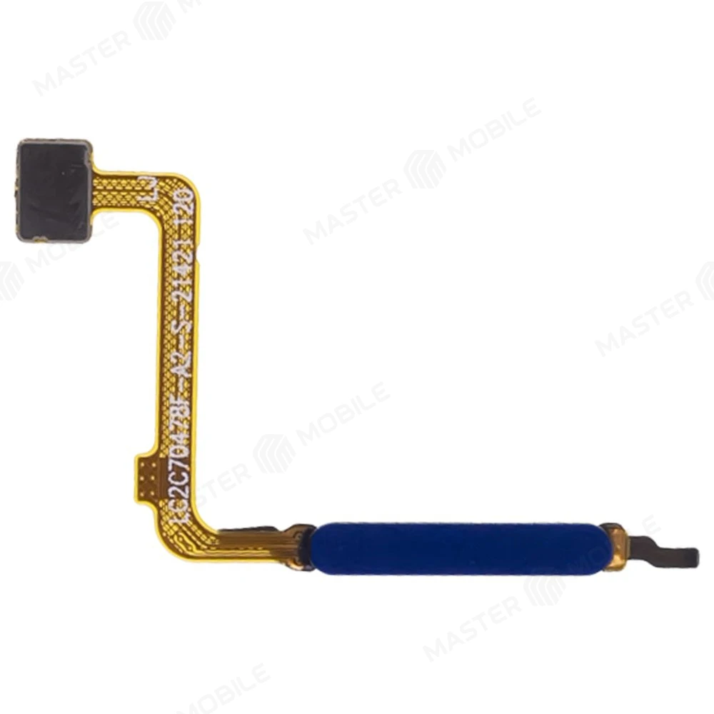 Шлейф для Xiaomi Redmi 10 (21061119DG) / Redmi 10 2022 (22011119UY) с комп. + сканер отпечатка пальца (синий) фото №1