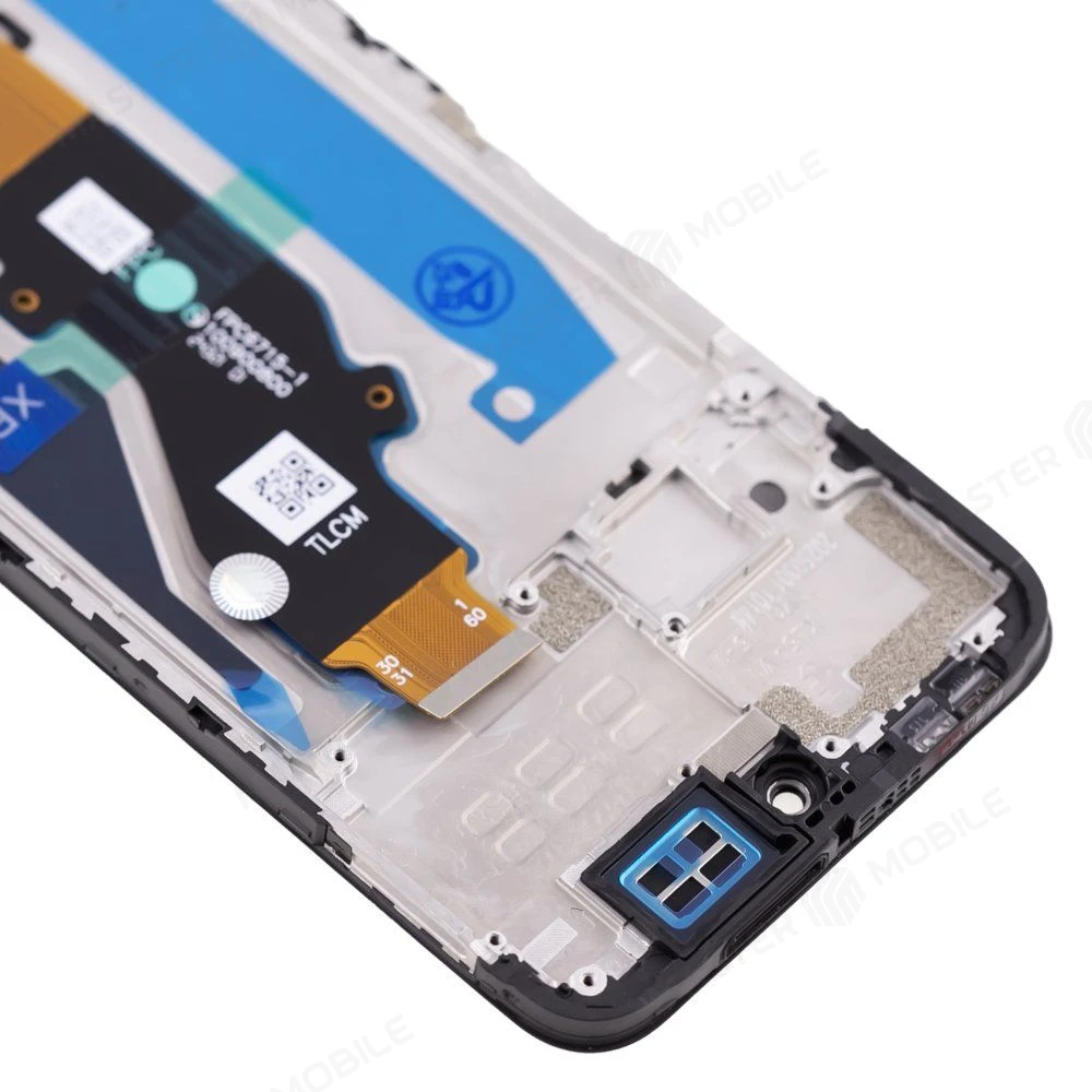 Дисплей для Tecno Spark 30C 4G (KL5) + тачскрин (черный) (в рамке) (ORIG) фото №3