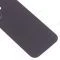 Задняя крышка для Apple iPhone 17 (SIM + eSIM) / iPhone 17 (eSIM) (черный) (в сборе со стеклом камеры) (Premium)  фото №4