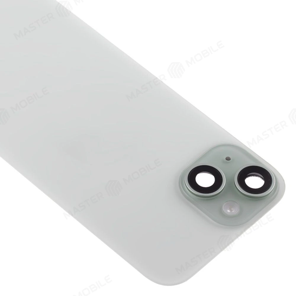 Задняя крышка для Apple iPhone 15 (зеленый) (в сборе) (ORIG100) (Снятый) (возможен дефект ЛКП) фото №3