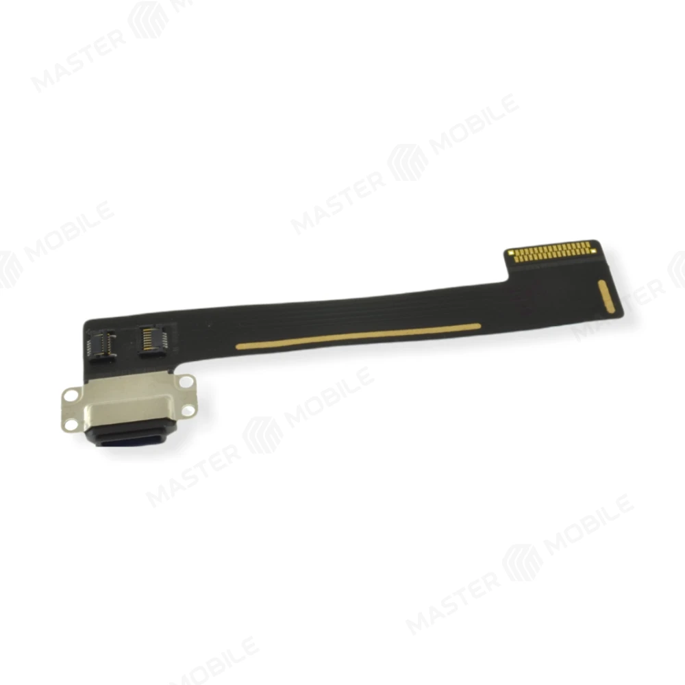 Шлейф для Apple iPad mini 4 (A1538/A1550) / iPad mini 5 (A2124/A2126/A2133) с комп. + разъем зарядки (черный)