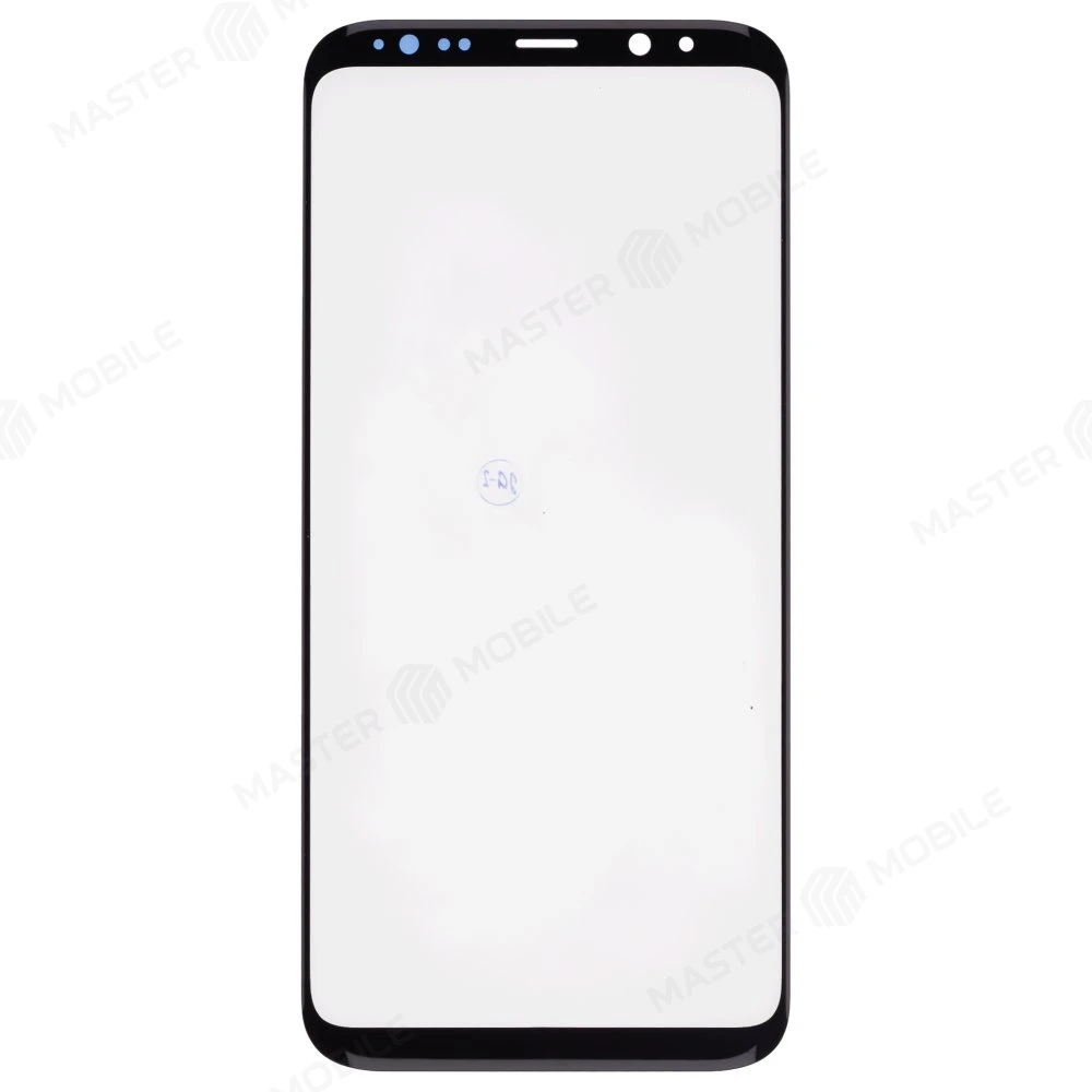Стекло модуля для Samsung G955 Galaxy S8+ + OCA (черный)
