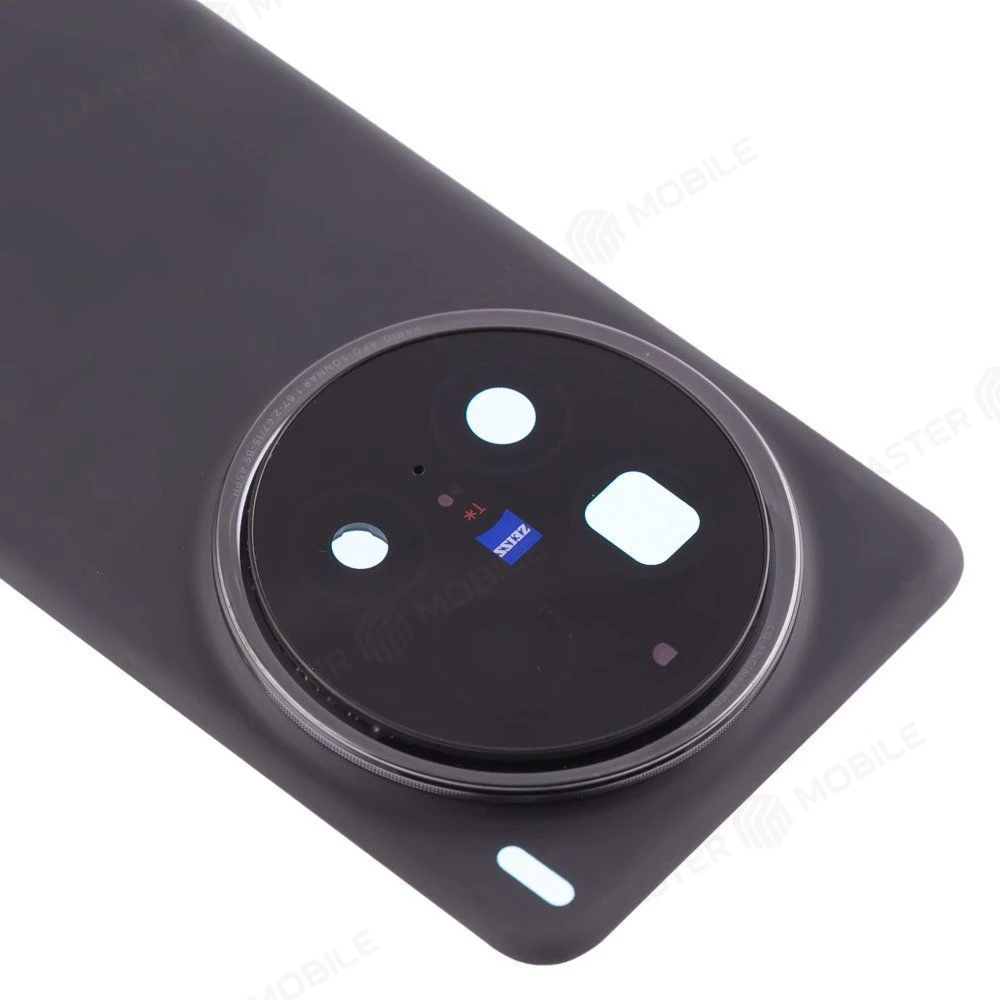 Задняя крышка для Vivo X200 Pro (V2413) (черный) (в сборе со стеклом камеры) фото №3