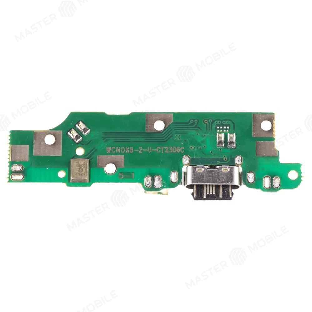 Нижняя плата для Nokia 6.1 (TA-1043) с комп. + разъем зарядки + микрофон фото №2