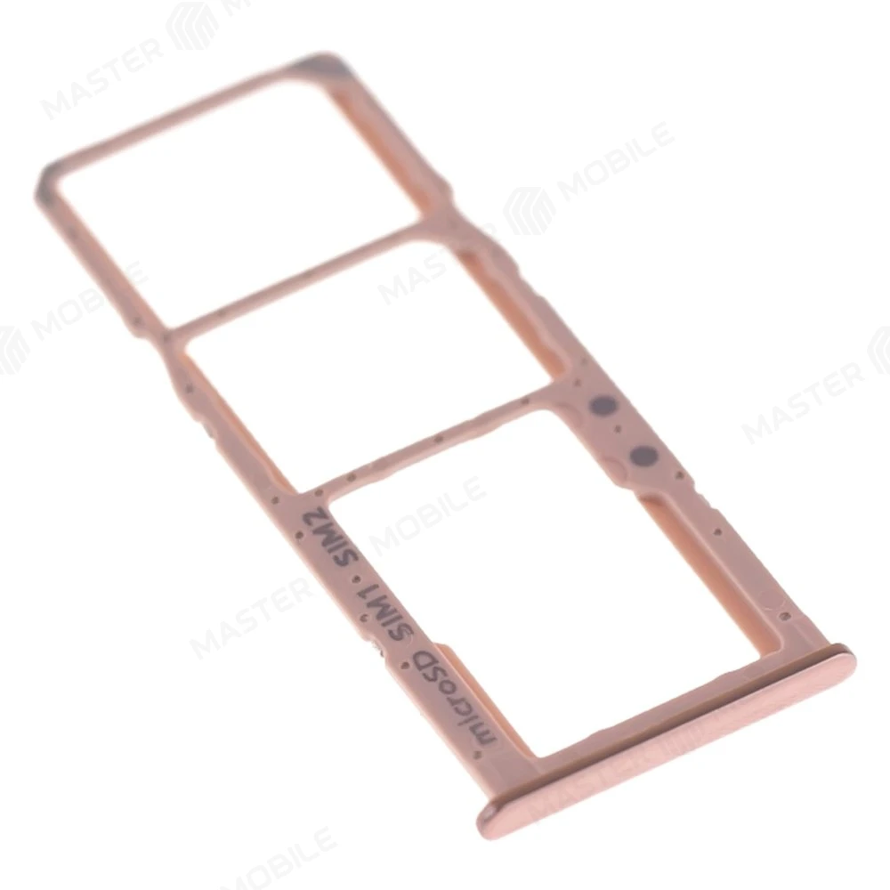 Держатель сим-карты для Samsung A515 Galaxy A51 / A715 Galaxy A71 (розовый) фото №3