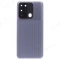 Задняя крышка для Tecno Spark GO 2022 (KG5) (серебристый) (в сборе со стеклом камеры) фото №1