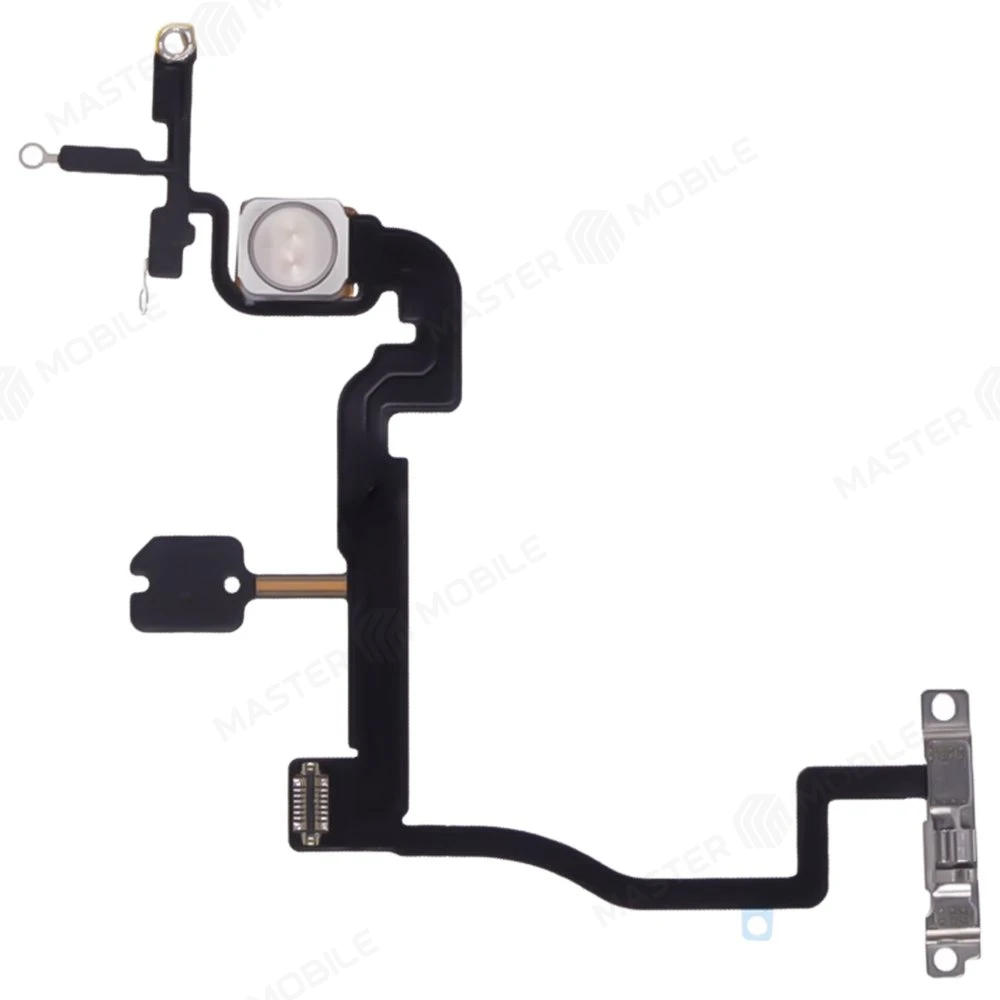 Шлейф для Apple iPhone 11 Pro с комп. (на кнопку включения) + микрофон + вспышка  фото №1