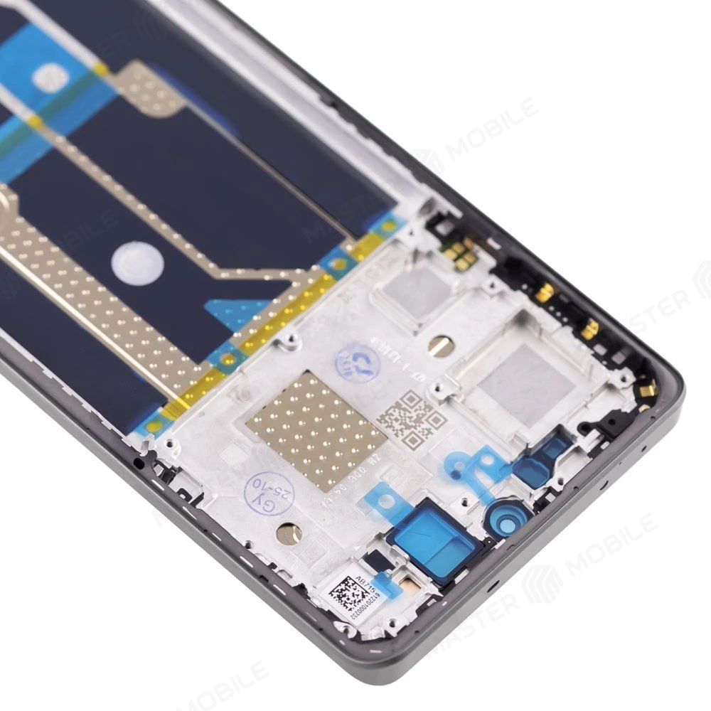 Дисплей для Realme GT 6T (RMX3853) + тачскрин (зеленый) (в рамке) (ORIG100) (SP) фото №3