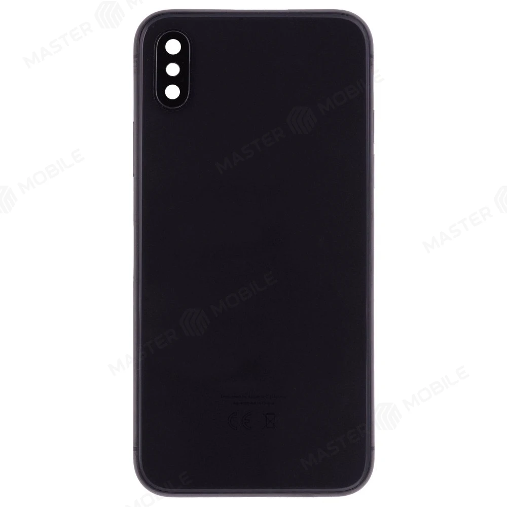 Корпус для Apple iPhone X (серый) (Premium)