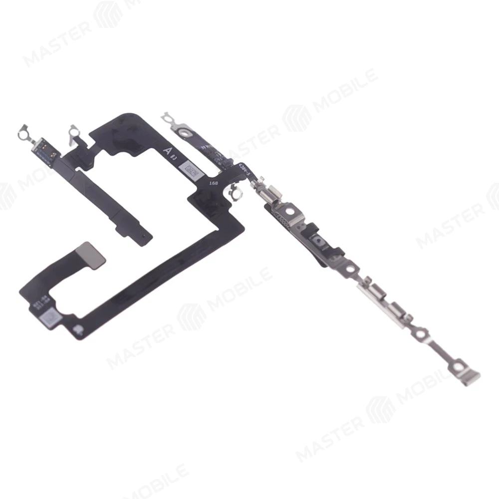 Шлейф для Apple iPhone 15 Plus с комп. (на кнопку включения) + микрофон + модуль Bluetooth (ORIG100) фото №3