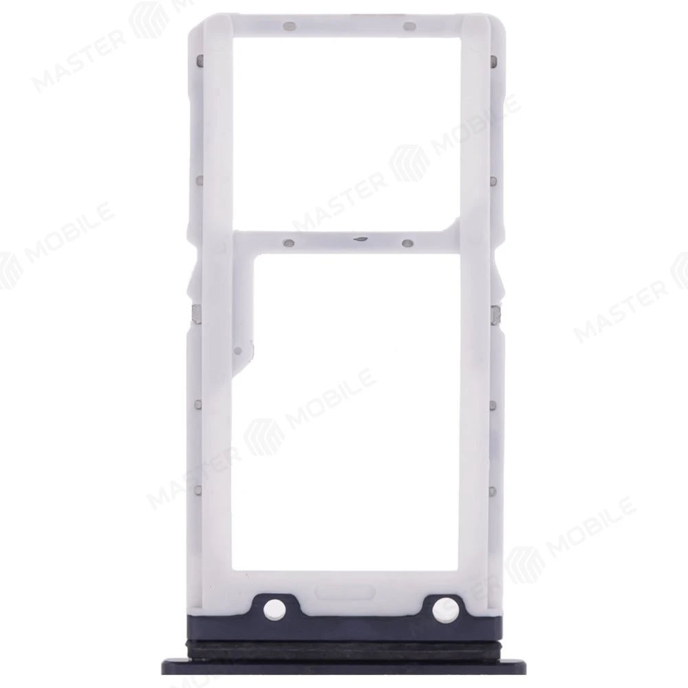 Держатель сим-карты для Xiaomi Mi 9 Lite (M1904F3BG) (черный)  фото №2