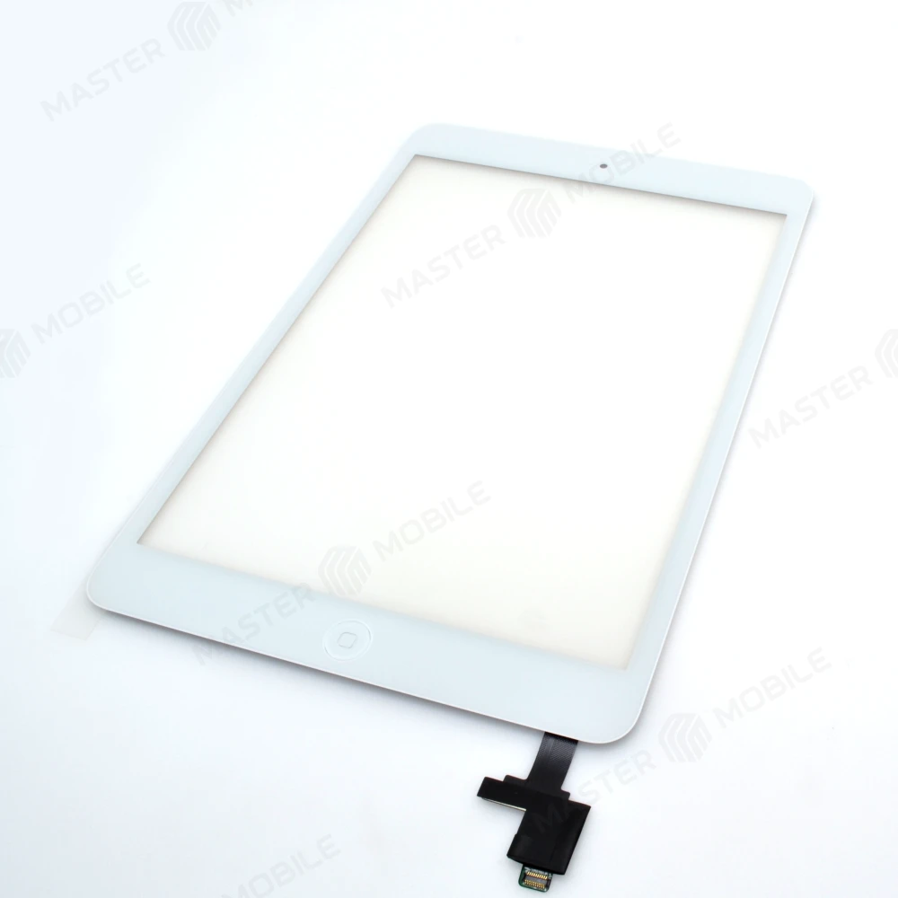 Тачскрин для Apple iPad mini (A1432/A1454/A1455) / iPad mini 2 (A1489/A1490/A1491) + кнопка Home + коннектор (белый)