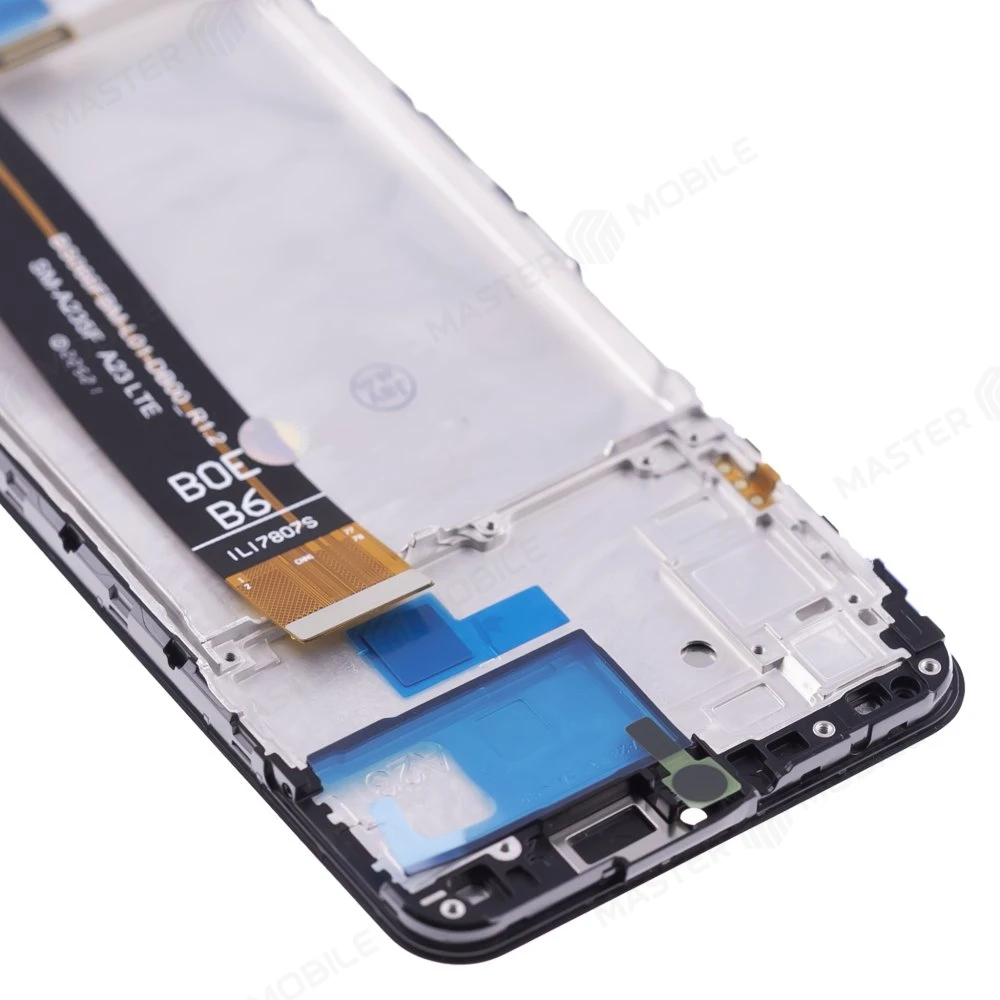 Дисплей для Samsung A235 Galaxy A23 + тачскрин (черный) (в рамке) (ORIG100) (SP) фото №3