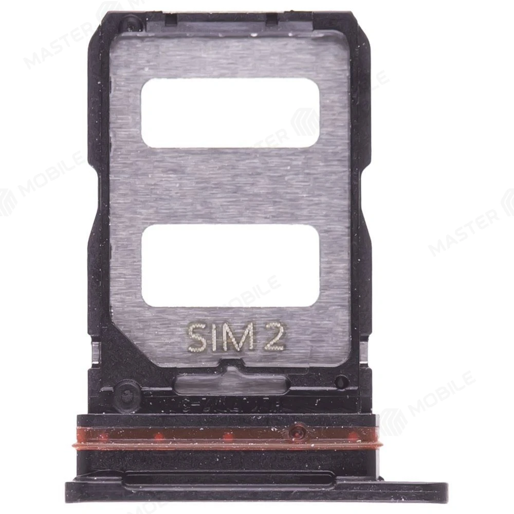 Держатель сим-карты для Tecno Spark 20 Pro+ (KJ7) (черный) фото №2