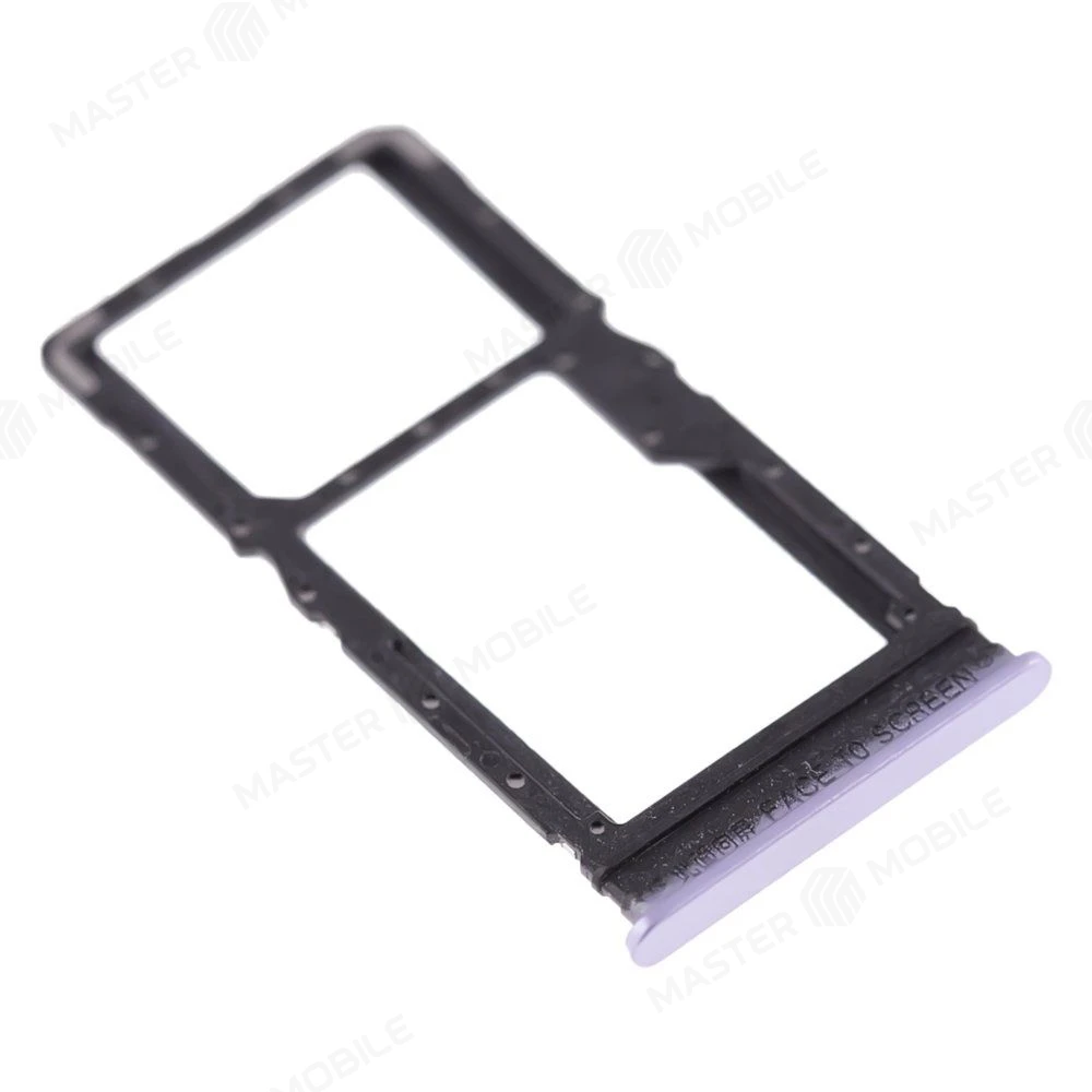 Держатель сим-карты для Xiaomi Poco M6 4G (2404АРC5FG) (фиолетовый)  фото №3