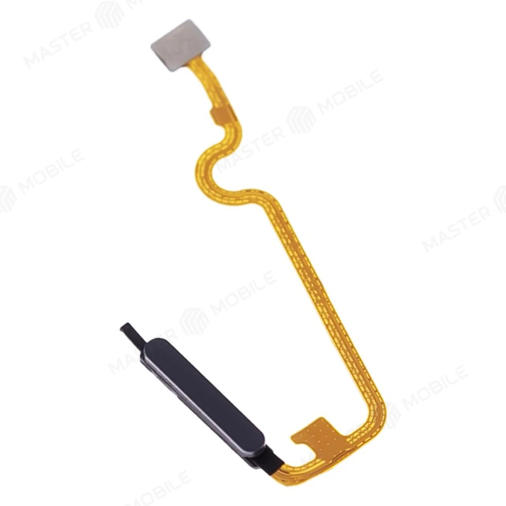 Шлейф для Infinix Hot 20S (X6827) с комп. + сканер отпечатка пальца (черный)  фото №3