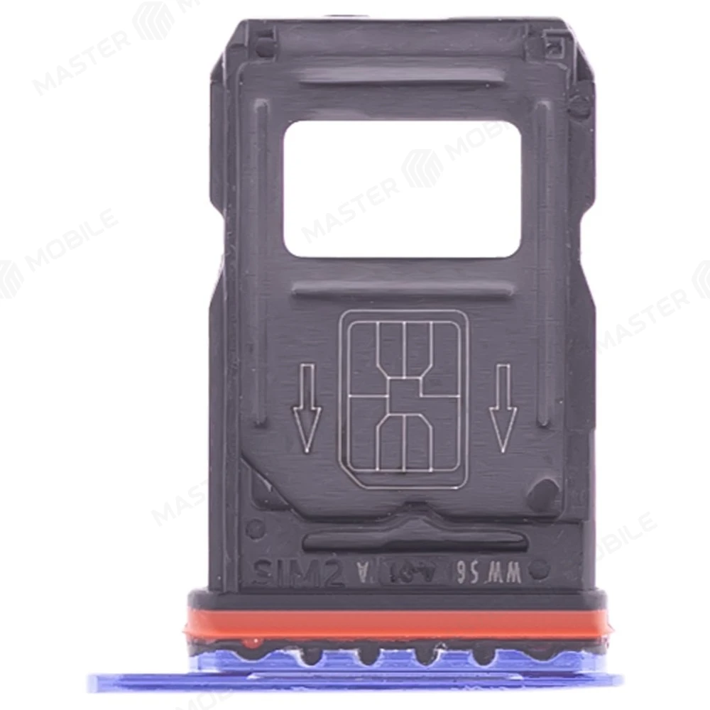 Держатель сим-карты для OnePlus 7T Pro (синий) фото №2