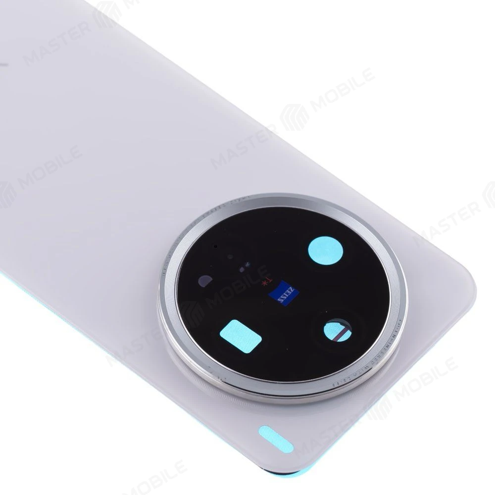 Задняя крышка для Vivo X200 Pro mini (V2419A) (белый) (в сборе со стеклом камеры)  фото №3