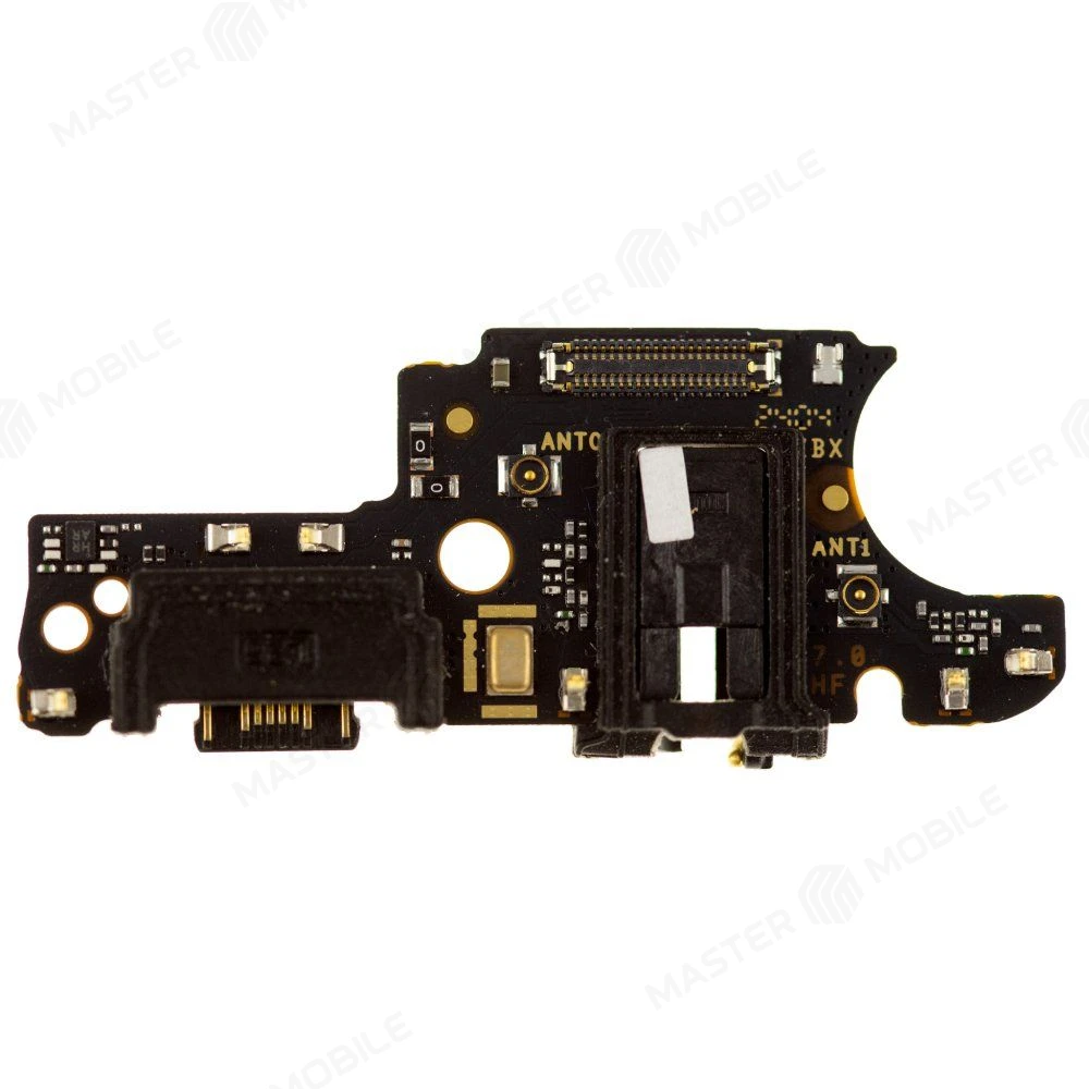 Нижняя плата для Motorola Moto G55 (XT2435-2) с комп. + разъем зарядки + микрофон (ORIG100) фото №1