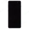 Дисплей для Samsung G973 Galaxy S10 + тачскрин (серебристый) (в рамке) (ORIG100) фото №1