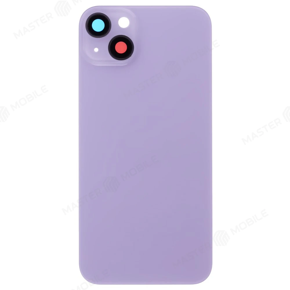 Задняя крышка для Apple iPhone 14 Plus (фиолетовый) (в сборе со стеклом камеры) (Premium)