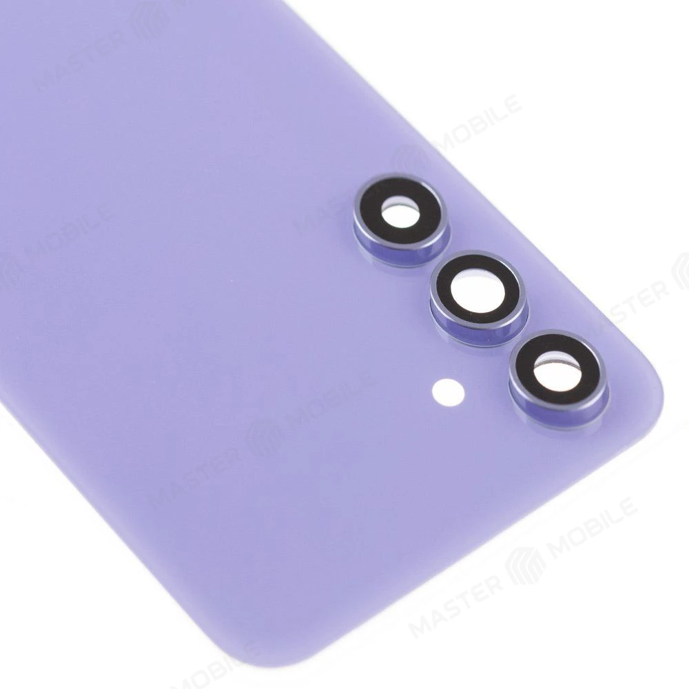 Задняя крышка для Samsung A546 Galaxy A54 5G (фиолетовый) (в сборе со стеклом камеры) (ORIG100) фото №3