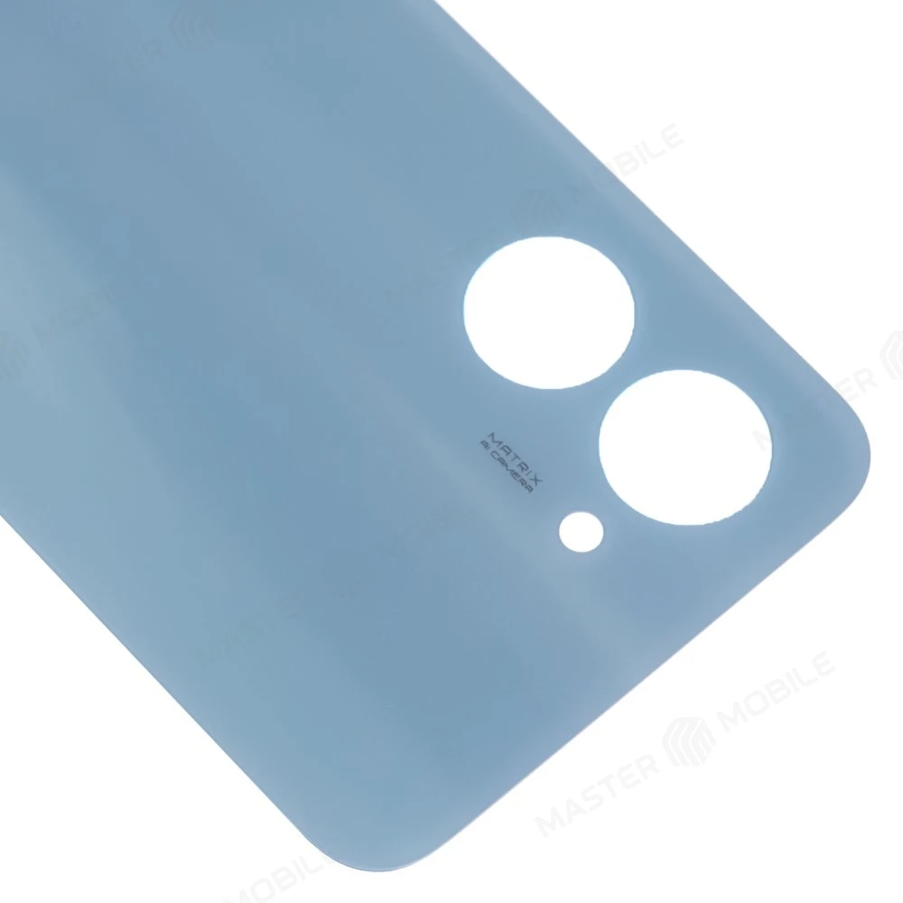 Задняя крышка для Realme C33 (RMX3624) (голубой) фото №3