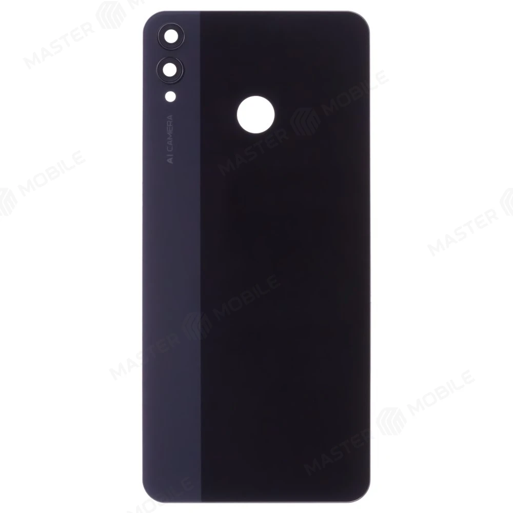 Задняя крышка для Huawei Honor 8X/8X Premium (JSN-L21) (черный) (в сборе со стеклом камеры)
