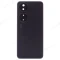 Задняя крышка для Huawei Honor X7b (CLK-LX1) (черный) (в сборе со стеклом камеры) фото №1