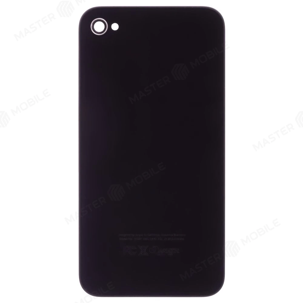 Задняя крышка для Apple iPhone 4 (черный)