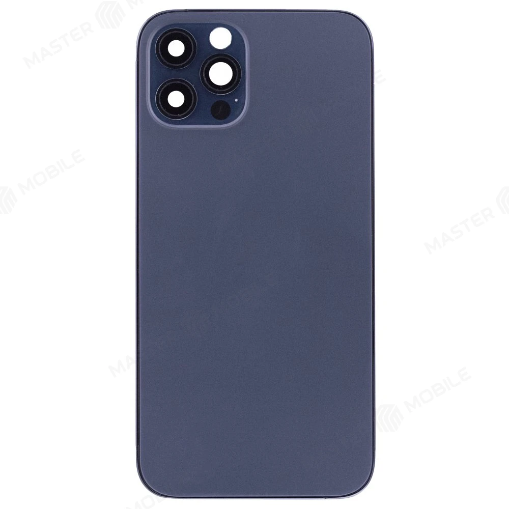 Корпус для Apple iPhone 12 Pro (синий) (Premium)