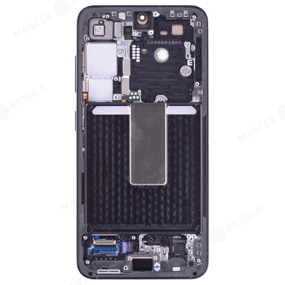 Дисплей для Samsung S911 Galaxy S23 + тачскрин (черный) (в рамке) (ORIG100) (возможен дефект ЛКП) фото №2