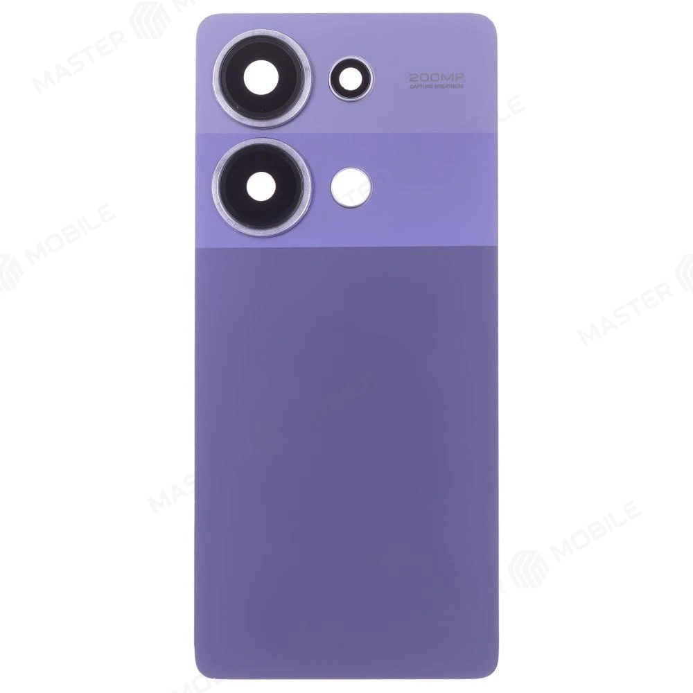 Задняя крышка для Xiaomi Redmi Note 13 Pro 4G (23117RA68G) (фиолетовый) (в сборе со стеклом камеры) фото №1
