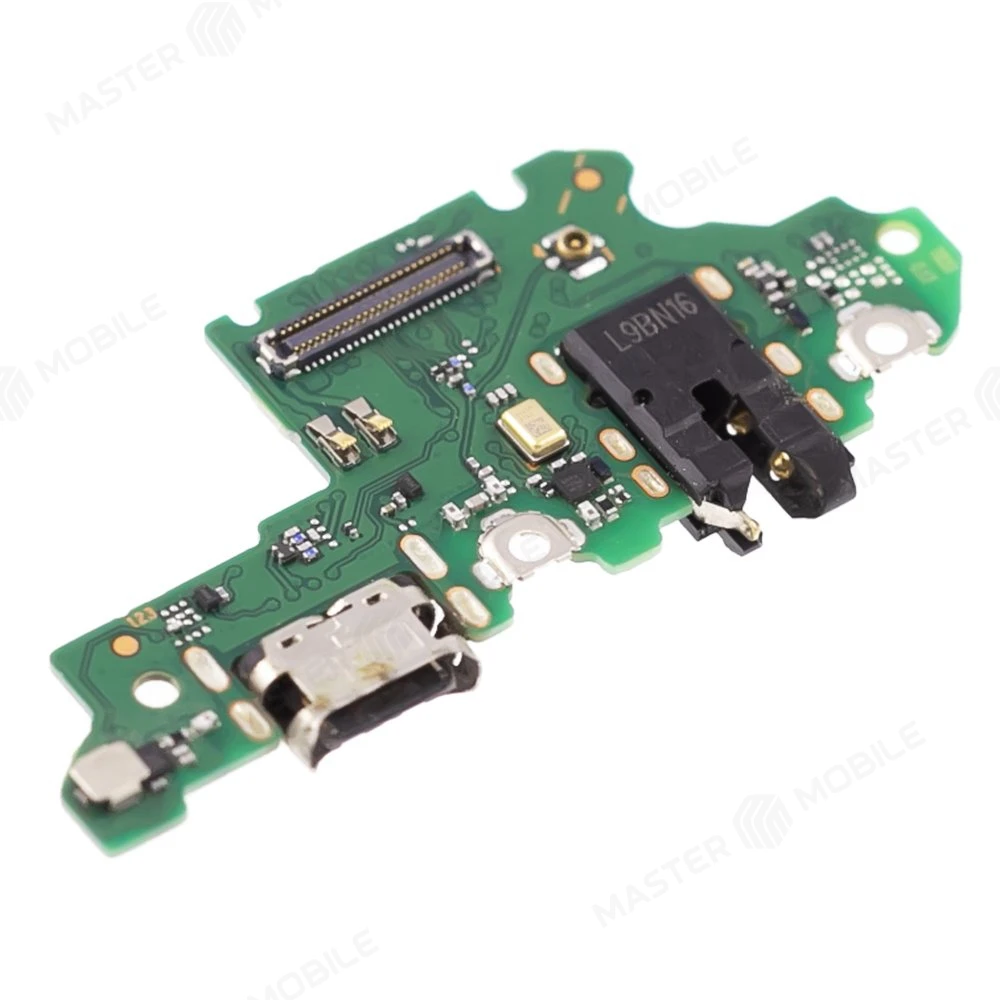 Нижняя плата для Huawei P Smart Z (STK-LX1) / Honor 9X/9X Premium с комп. + разъем зарядки + разъем гарнитуры + микрофон (ORIG100) фото №3