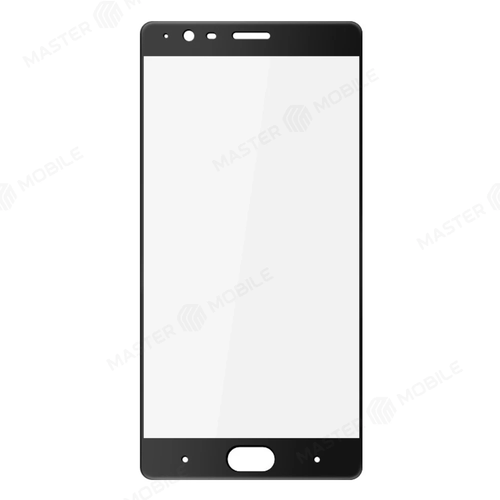 Защитное стекло OG Glass (3 в 1) для OnePlus 3 / 3T (черный)
